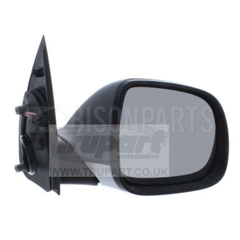 PRIMED & CHROME ELECTRIC ADJUST HEATED MIRROR HEAD DRIVER SIDE RH