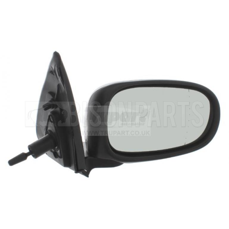 BLACK TEXTURED CABLE ADJUST MIRROR HEAD DRIVER SIDE RH