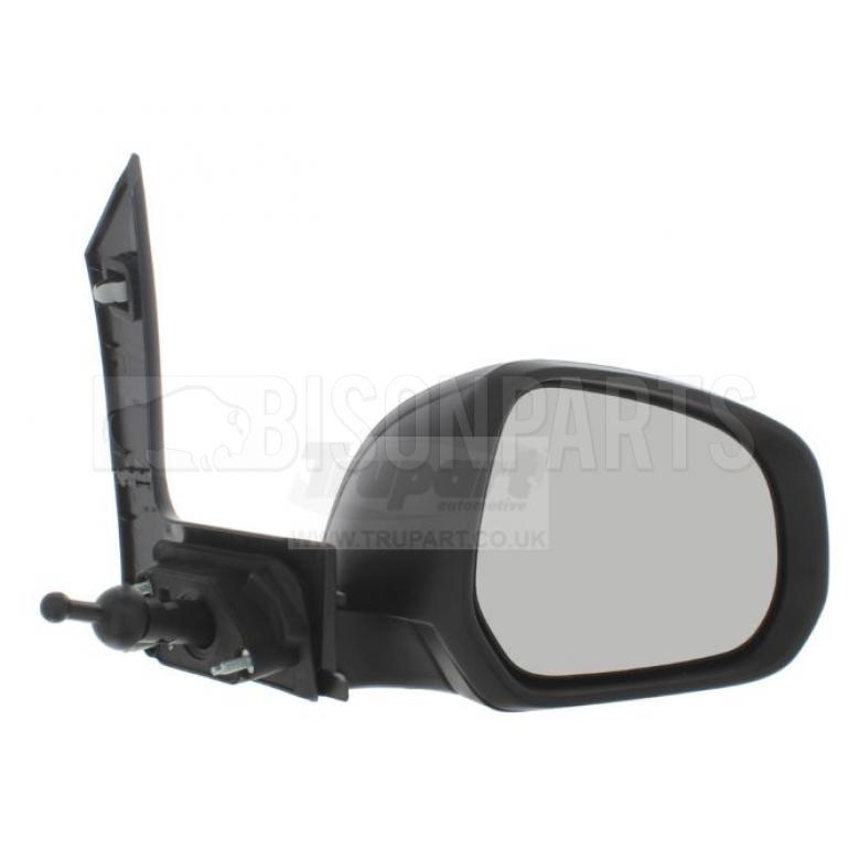 BLACK TEXTURED CABLE ADJUST MIRROR HEAD DRIVER SIDE RH