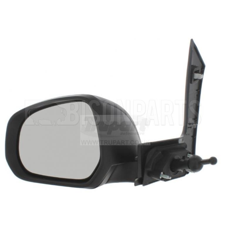 BLACK TEXTURED CABLE ADJUST MIRROR HEAD PASSENGER SIDE LH