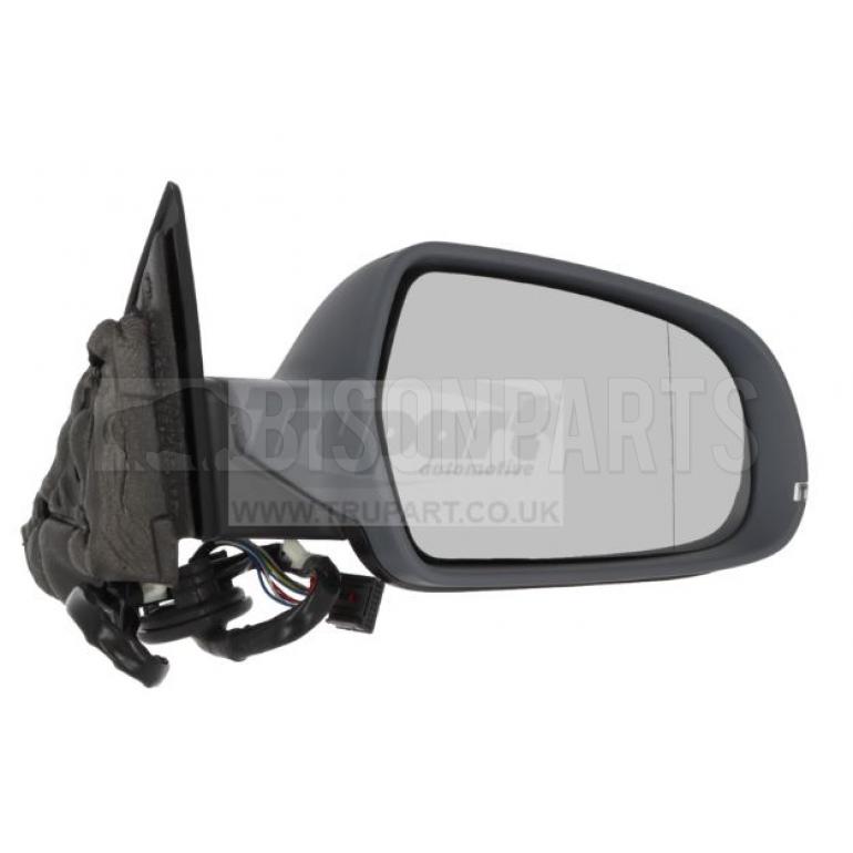 PRIMED ELECTRIC ADJUST POWER FOLDING HEATED MIRROR HEAD DRIVER SIDE RH