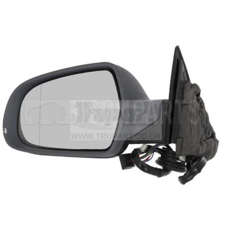 PRIMED ELECTRIC ADJUST POWER FOLDING HEATED MIRROR HEAD PASSENGER SIDE LH