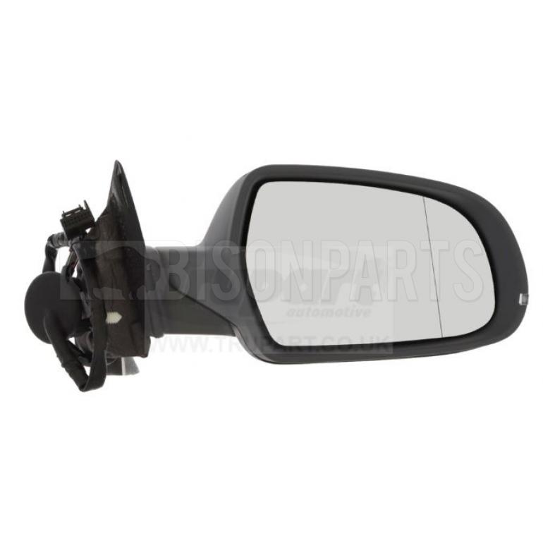 PRIMED ELECTRIC ADJUST HEATED MIRROR HEAD DRIVER SIDE RH