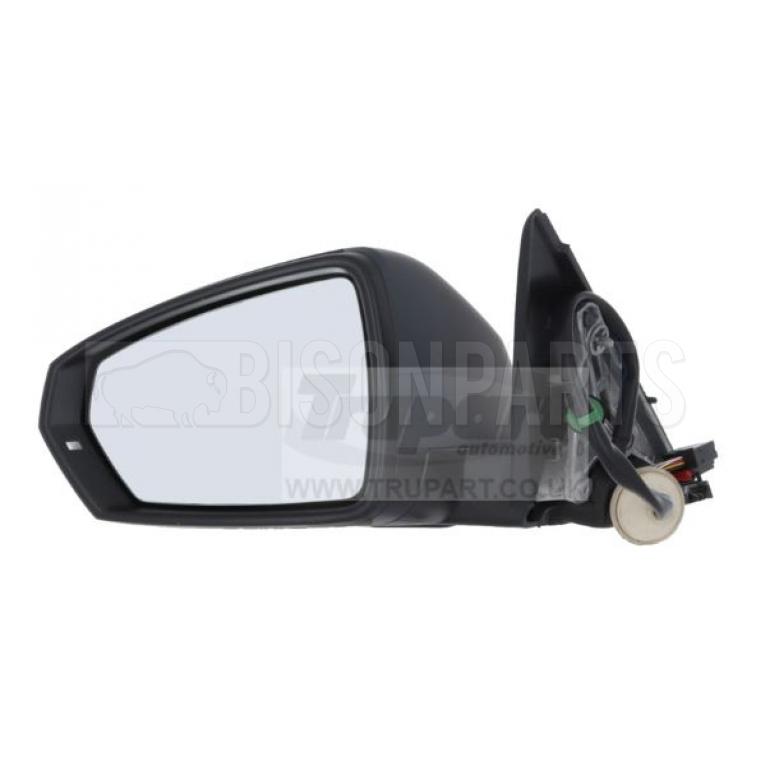 PRIMED ELECTRIC ADJUST POWER FOLDING HEATED MIRROR HEAD PASSENGER SIDE LH