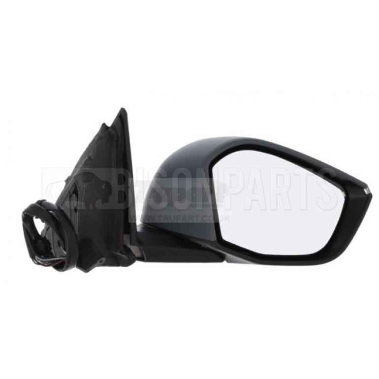 PRIMED ELECTRIC ADJUST POWER FOLDING HEATED MIRROR HEAD DRIVER SIDE RH