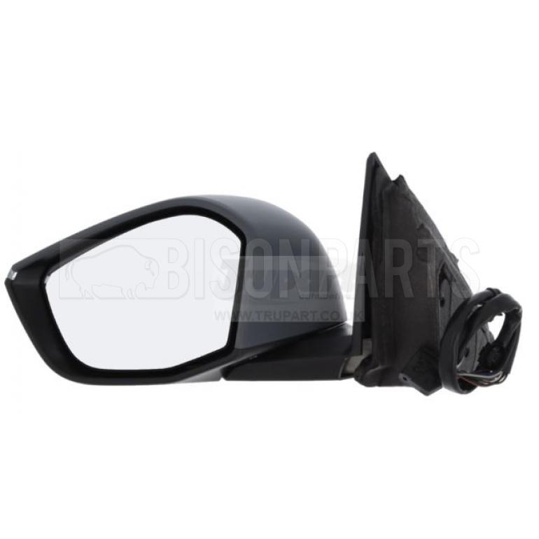 PRIMED ELECTRIC ADJUST POWER FOLDING HEATED MIRROR HEAD PASSENGER SIDE LH