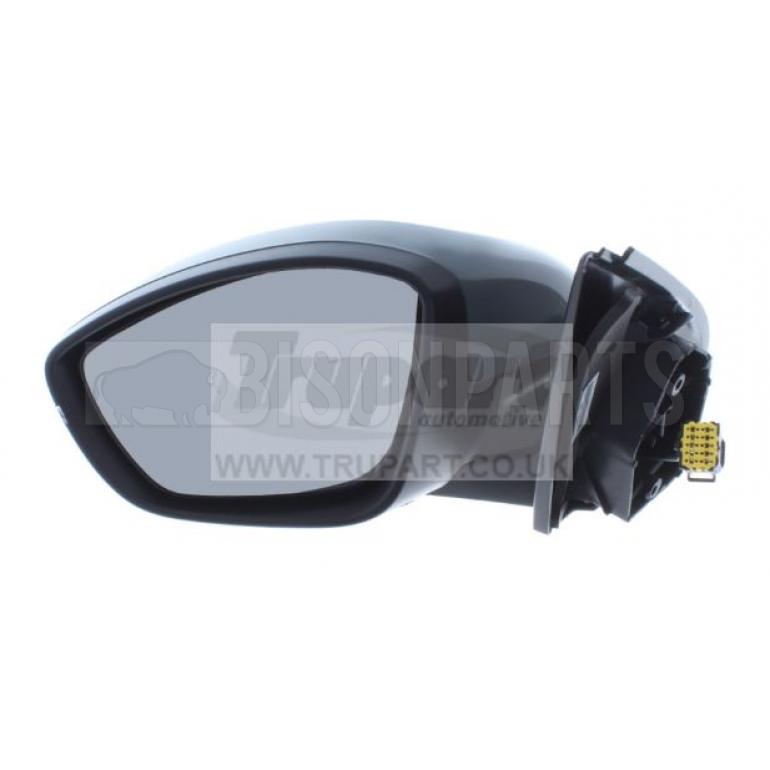 GREY ELECTRIC ADJUST POWER FOLDING HEATED MIRROR HEAD PASSENGER SIDE LH