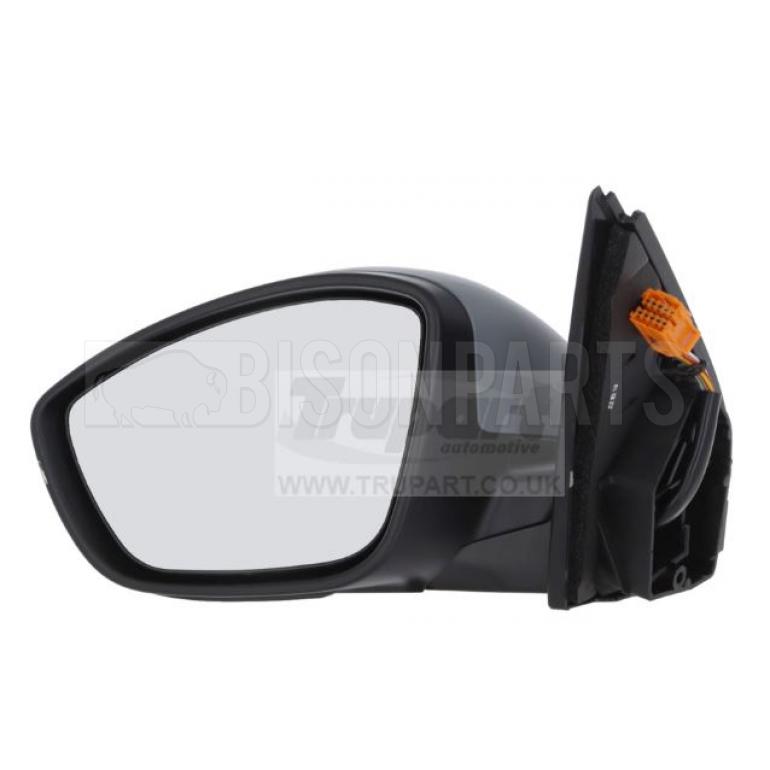 PRIMED ELECTRIC ADJUST POWER FOLDING HEATED MIRROR HEAD PASSENGER SIDE LH