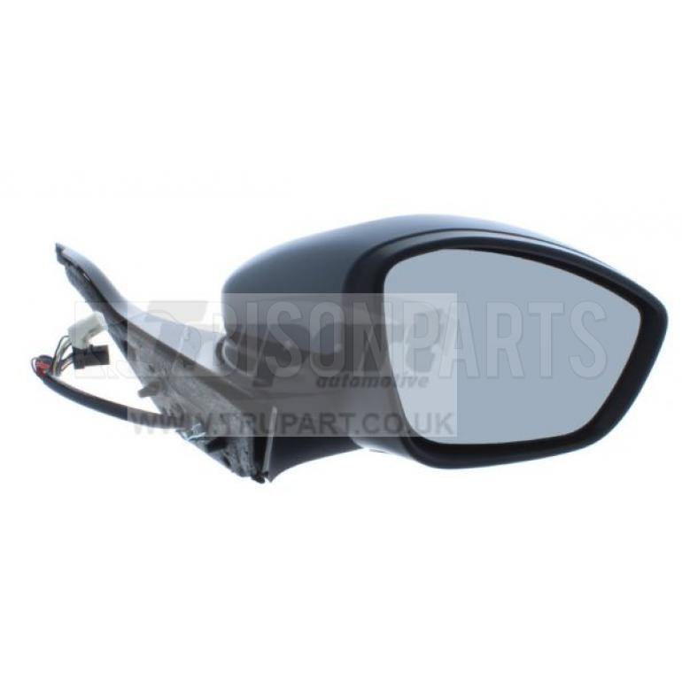 GREY & BLACK ELECTRIC ADJUST POWER FOLDING HEATED MIRROR HEAD DRIVER SIDE RH