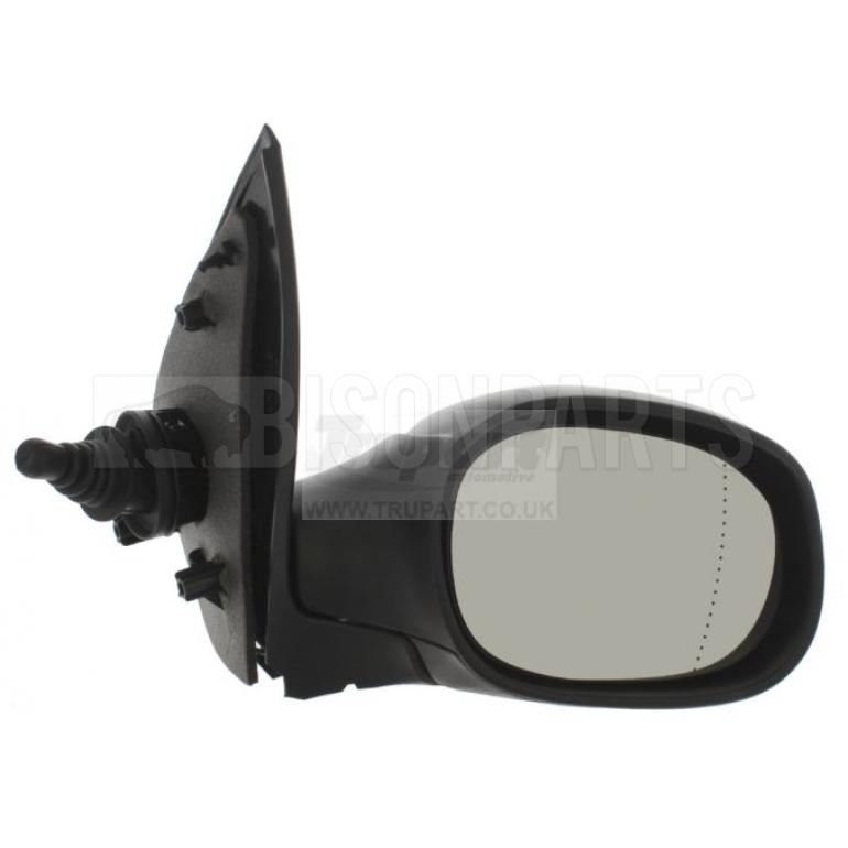 BLACK TEXTURED CABLE ADJUST MIRROR HEAD DRIVER SIDE RH