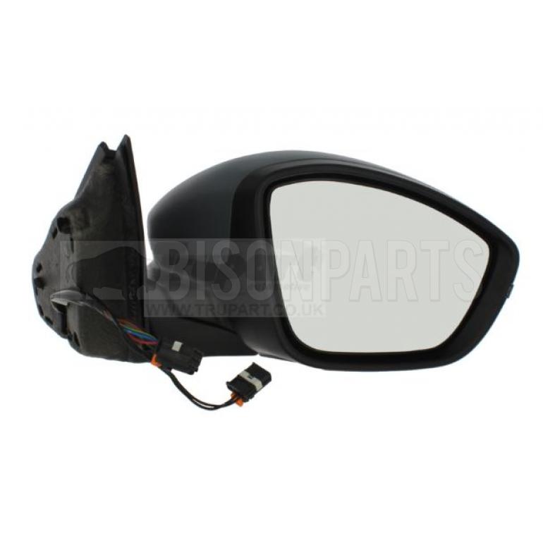 PRIMED ELECTRIC ADJUST HEATED MIRROR HEAD DRIVER SIDE RH