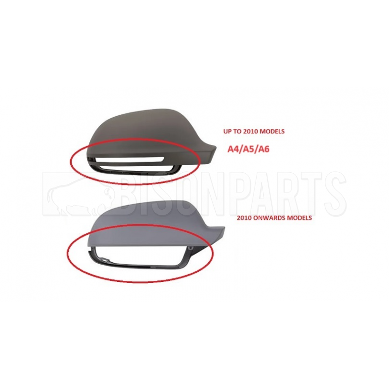 MIRROR BACK COVER PASSENGER SIDE LH