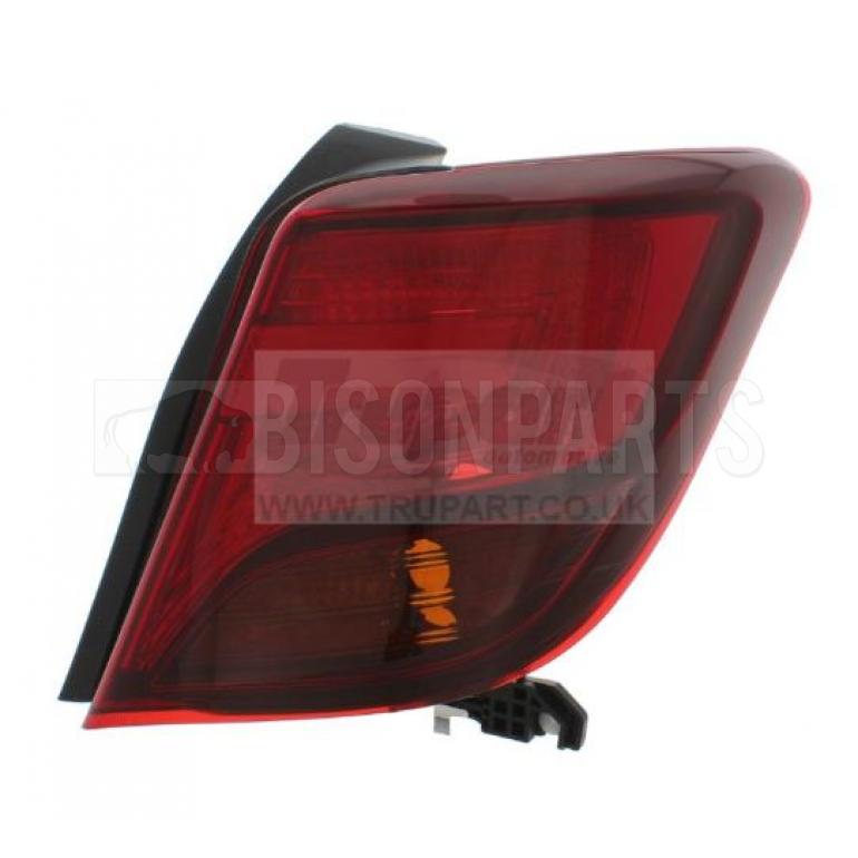 REAR SMOKED AMBER LAMP DRIVERS SIDE RH