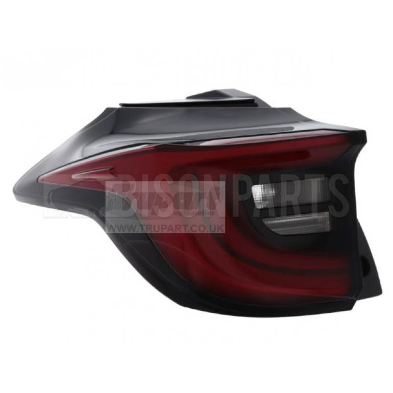 LED REAR SMOKED LAMP PASSENGER SIDE LH