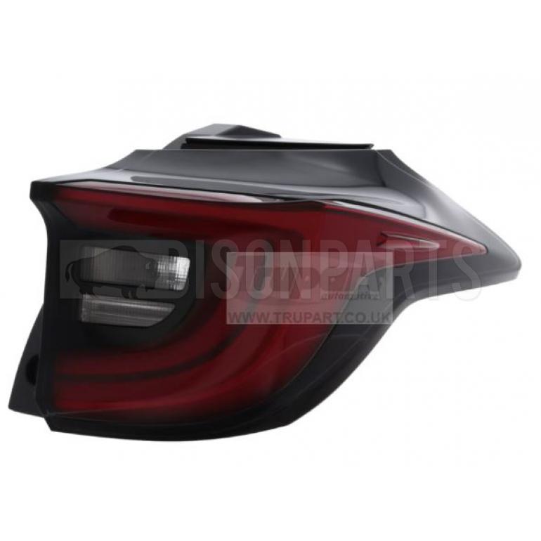 LED REAR SMOKED LAMP DRIVERS SIDE RH
