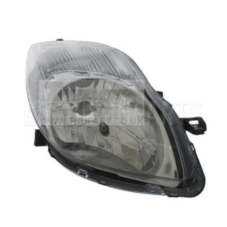 CHROME SURROUND ELECTRIC OR MANUAL HEADLAMP DRIVERS SIDE RH