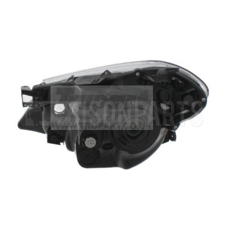 CHROME ELECTRIC HEADLAMP DRIVER SIDE RH