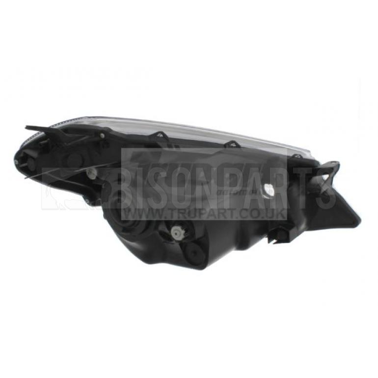 CHROME ELECTRIC HEADLAMP PASSENGER SIDE LH