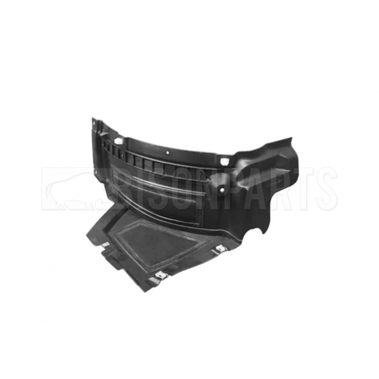 FRONT WING SPLASHGUARD DRIVERS SIDE RH