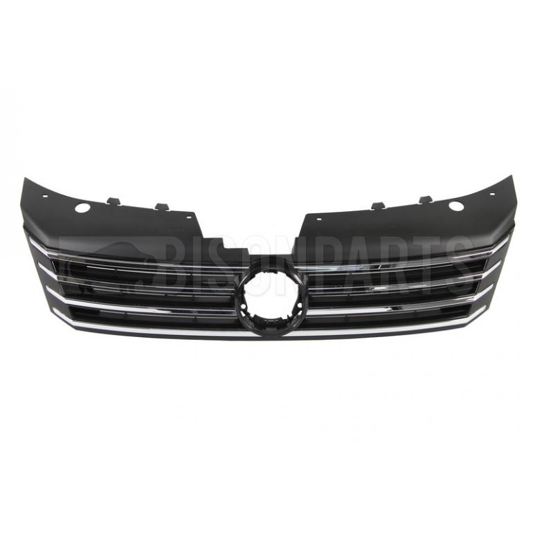 FRONT MAIN GRILLE WITH CHROME (NO BADGE) 