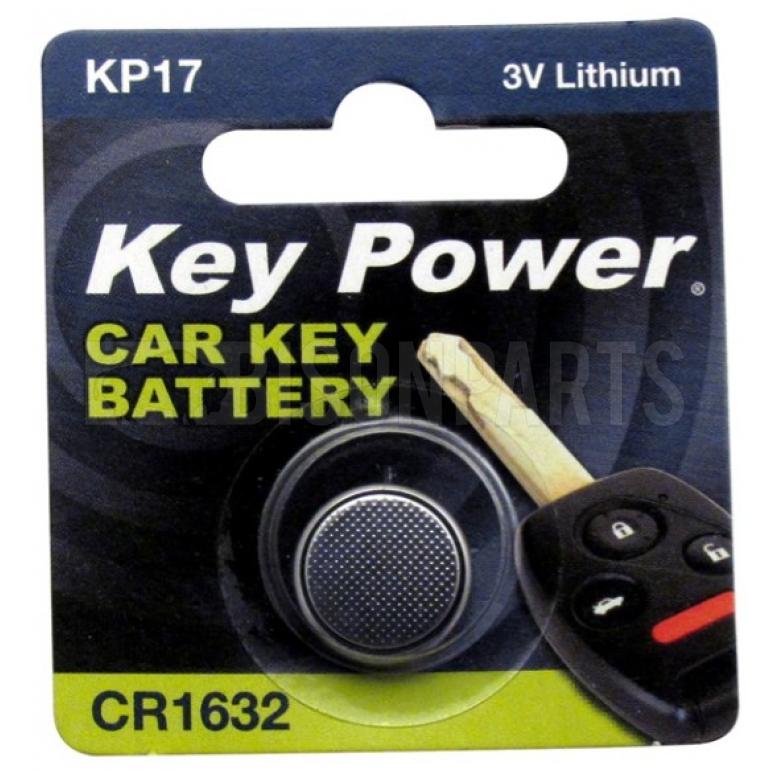 Key Power Coin Cell Battery CR1632 - Lithium 3V (Box of 10)