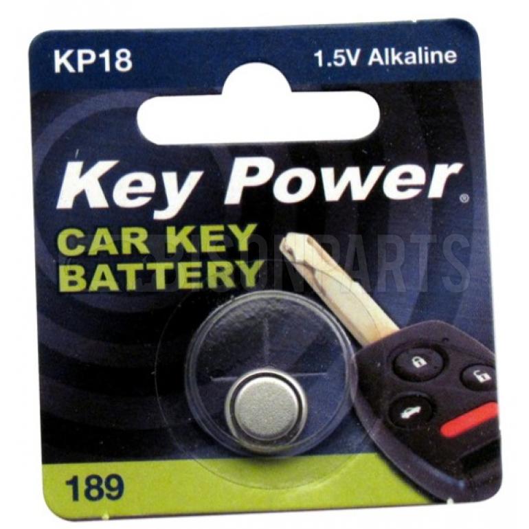Key Power Coin Cell Battery 189 - Alkaline 1.5V (Single)