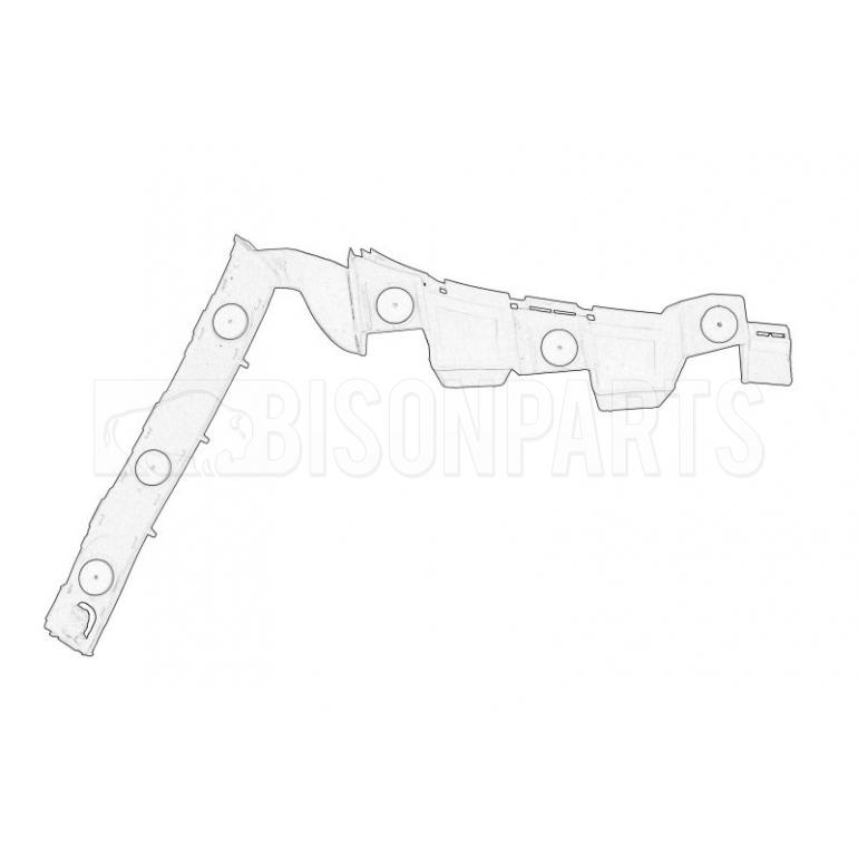 REAR BUMPER BRACKET DRIVER SIDE RH