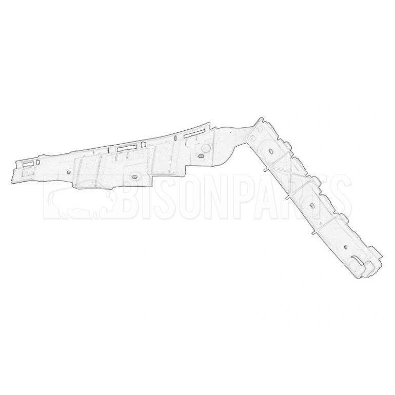 REAR BUMPER BRACKET DRIVER SIDE RH