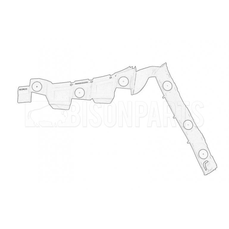 REAR BUMPER BRACKET PASSENGER SIDE LH