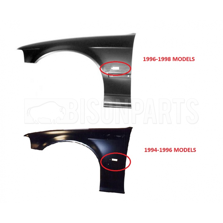 FRONT WING DRIVERS SIDE RH