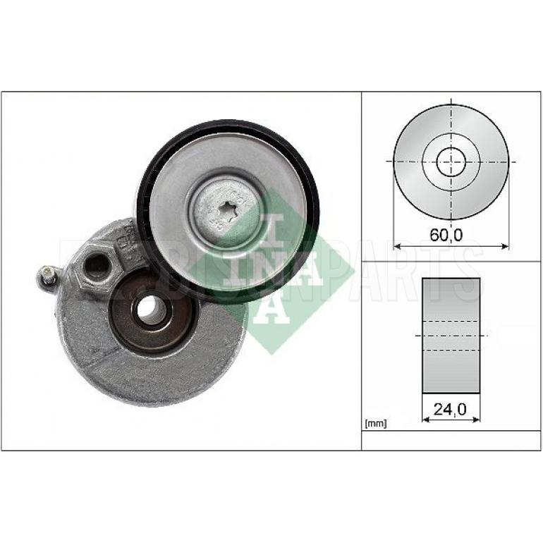 BELT TENSIONER, V-RIBBED (SCHAEFFLER)