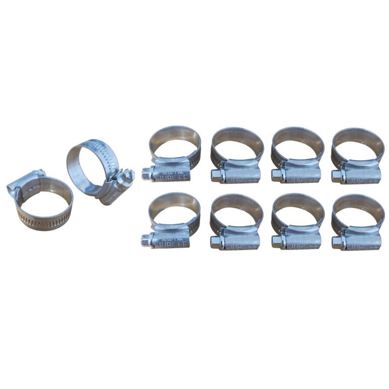 (PKT 10) JUBILEE CLIP - 210MM-242MM (MILD STEEL)