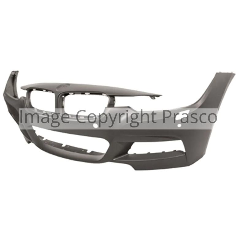FRONT BUMPER M SPORT & PDC & LAMP WASH HOLES