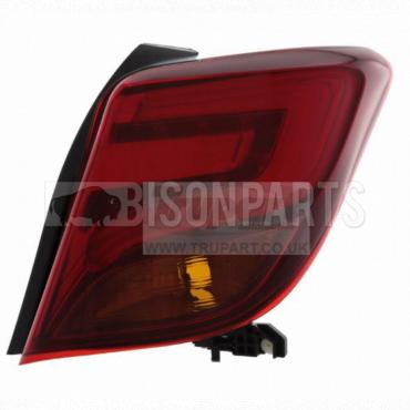 LED REAR SMOKED AMBER LAMP DRIVERS SIDE RH
