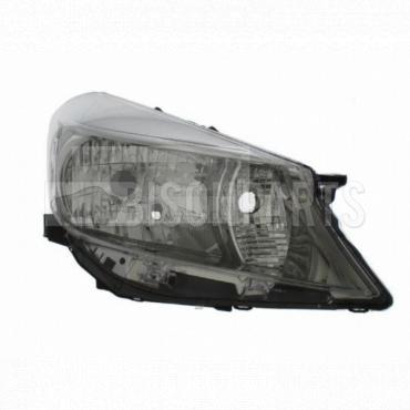 CHROME ELECTRIC HEADLAMP DRIVERS SIDE RH