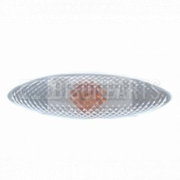 CLEAR OVAL SIDE REPEATER PASSENGER SIDE LH