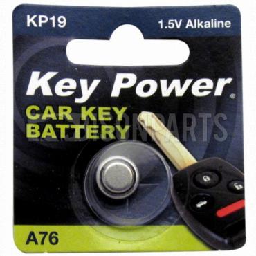 Key Power Coin Cell Battery A76 - Alkaline 1.5V (Single)