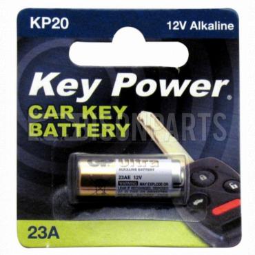 Key Power Coin Cell Battery 23A - Alkaline 12V (Single)