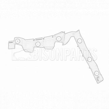 REAR BUMPER BRACKET PASSENGER SIDE LH