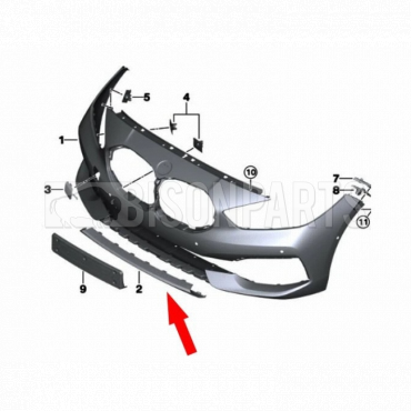 FRONT BUMPER TRIM