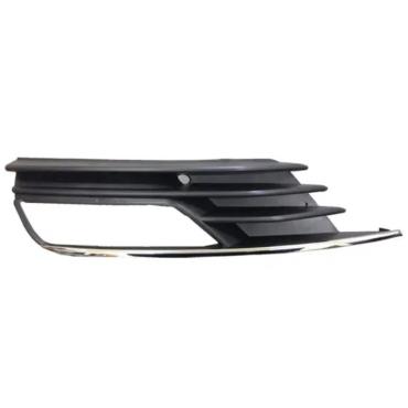 FRONT BUMPER GRILLE WITH FOG LAMP HOLE & CHROME MOULDING DRIVER SIDE RH