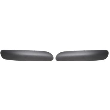 FRONT BUMPER TRIMS RH & LH (BLACK)