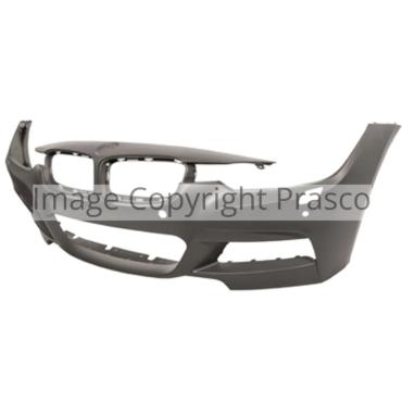 FRONT BUMPER M SPORT & PDC & LAMP WASH HOLES