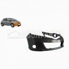 BLACK FRONT BUMPER WITH FOG LAMP HOLES 