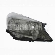 CHROME ELECTRIC HEADLAMP DRIVERS SIDE RH