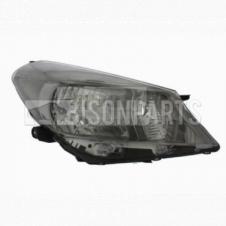 CHROME ELECTRIC HEADLAMP DRIVERS SIDE RH WITH SMOKED TRIM