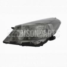 CHROME ELECTRIC HEADLAMP PASSENGER SIDE LH WITH SMOKED TRIM