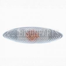 CLEAR OVAL SIDE REPEATER PASSENGER SIDE LH