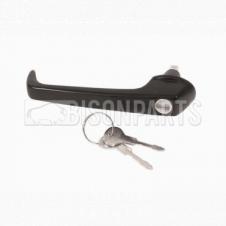 SLIDING SIDE LOADING DOOR HANDLE WITH LOCK & KEYS DRIVER SIDE RH
