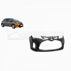 PRIMED FRONT BUMPER WITH FOG LAMP HOLES 
